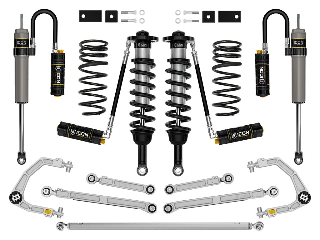 ICON 2023 Toyota Sequoia 3-4.5" Lift Stage 10 Suspension System Billet - Roam Overland Outfitters