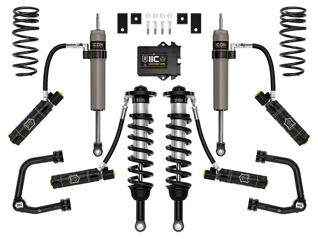 ICON 2023 Toyota Sequoia 3-4.5" Lift Stage 11 Suspension System Tubular - Roam Overland Outfitters