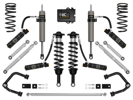ICON 2023 Toyota Sequoia 3-4.5" Lift Stage 12 Suspension System Tubular - Roam Overland Outfitters