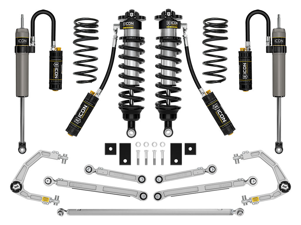 ICON 2023 Toyota Sequoia 3-4.25" Lift Stage 1 3.0 Suspension System Billet - Roam Overland Outfitters