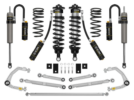 ICON 2023 Toyota Sequoia 3-4.25" Lift Stage 1 3.0 Suspension System Billet - Roam Overland Outfitters