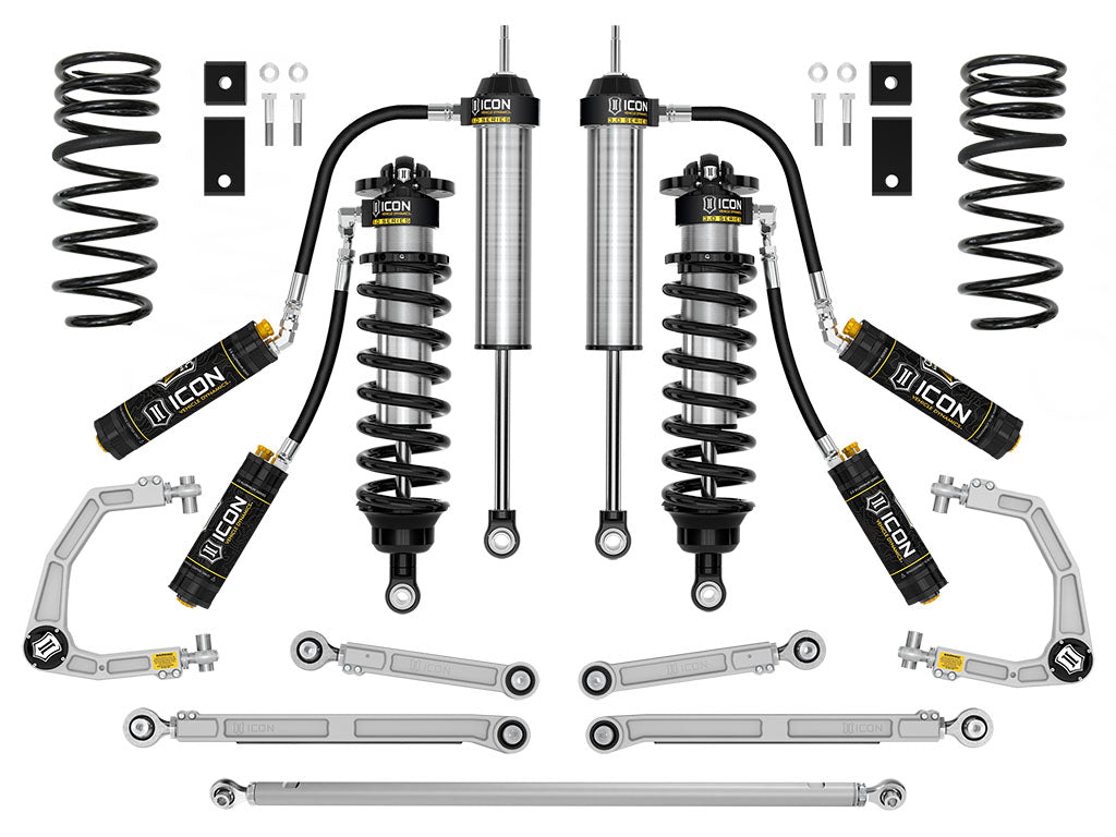 ICON 2023 Toyota Sequoia 3-4.25" Lift Stage 2 3.0 Suspension System Billet - Roam Overland Outfitters