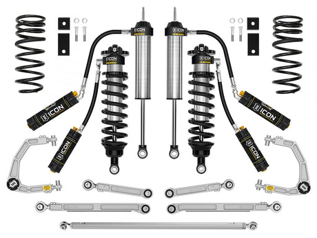 ICON 2023 Toyota Sequoia 3-4.25" Lift Stage 2 3.0 Suspension System Billet - Roam Overland Outfitters