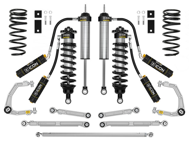 ICON 2023 Toyota Sequoia 3-4.25" Lift Stage 2 3.0 Suspension System Billet - Roam Overland Outfitters