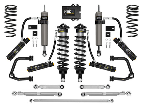 ICON 2023 Toyota Sequoia 3-4.25" Lift Stage 3 3.0 Suspension System Tubular - Roam Overland Outfitters