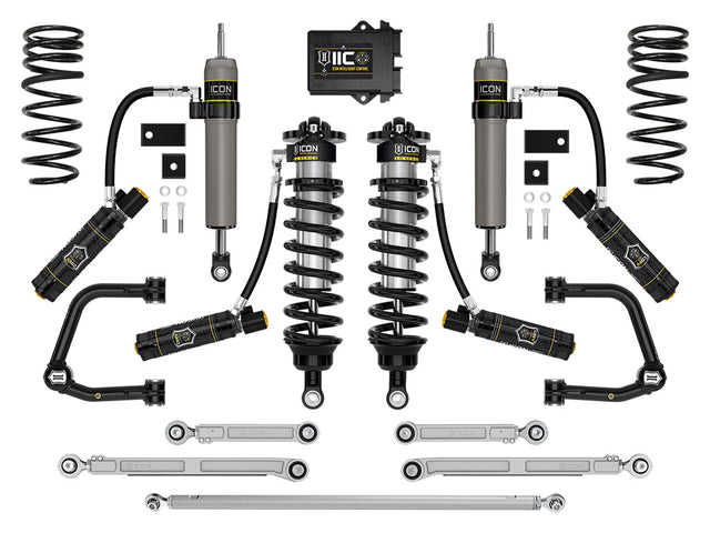 ICON 2023 Toyota Sequoia 3-4.25" Lift Stage 3 3.0 Suspension System Tubular - Roam Overland Outfitters