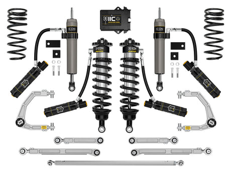 ICON 2023 Toyota Sequoia 3-4.25" Lift Stage 3 3.0 Suspension System Billet - Roam Overland Outfitters