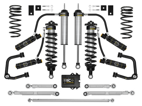 ICON 2023 Toyota Sequoia 3-4.25" Lift Stage 4 3.0 Suspension System Tubular - Roam Overland Outfitters