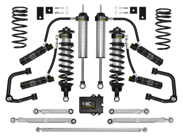 ICON 2023 Toyota Sequoia 3-4.25" Lift Stage 4 3.0 Suspension System Tubular - Roam Overland Outfitters