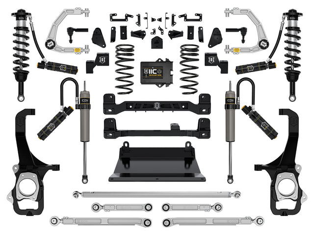 ICON 2022-2023 Toyota Tundra 6" Lift Stage 9 Suspension System with Billet Upper Control Arms - Roam Overland Outfitters