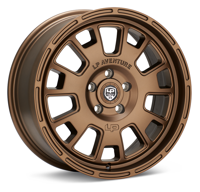 LP Aventure wheels - LP7- 18x8 ET38 5x114.3 - Bronze - Roam Overland Outfitters