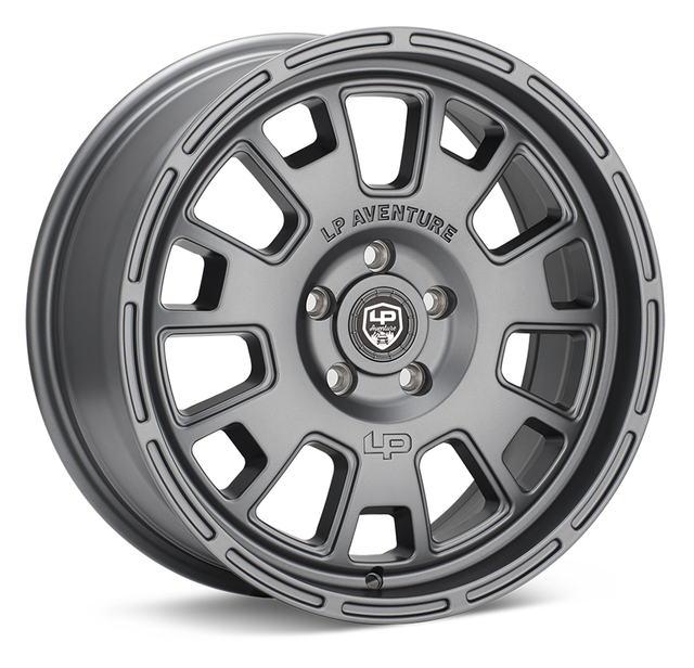 LP Aventure wheels - LP7- 18x8 ET45 5x114.3 - Light Grey - Roam Overland Outfitters