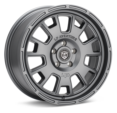 LP Aventure wheels - LP7- 17x8 ET45 5x100 - Light Grey - Roam Overland Outfitters