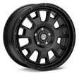 LP Aventure wheels - LP7- 17x8 ET20 5x100 - Matte Black - Roam Overland Outfitters