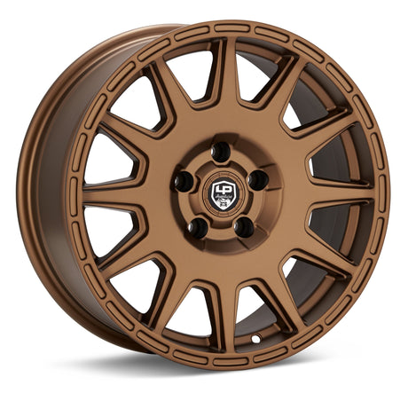 LP Aventure wheels - LP1 - 17x7.5 ET35 5x114.3 - Bronze - 56.1 mm center bore - Roam Overland Outfitters
