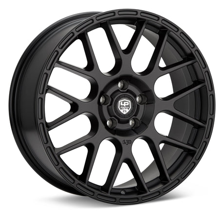 LP Aventure wheels - LP6 - 18x8 ET20 5x114.3 - Matte Black - Roam Overland Outfitters