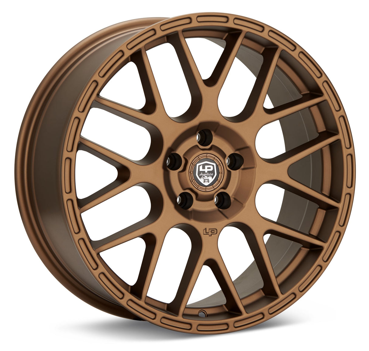 LP Aventure wheels - LP6 - 18x8 ET38 5x100 - Bronze - Roam Overland Outfitters