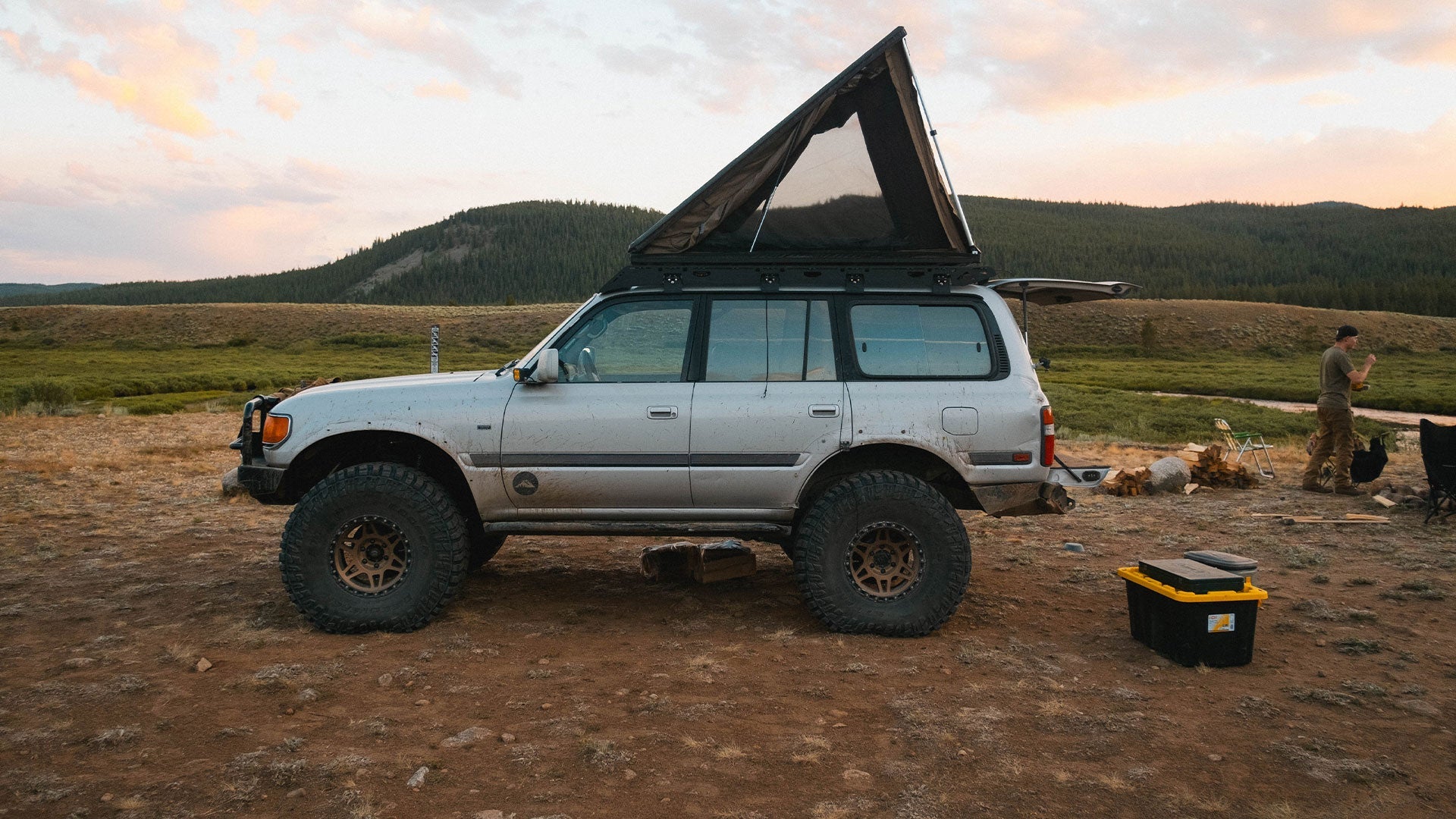 80 series roof discount rack