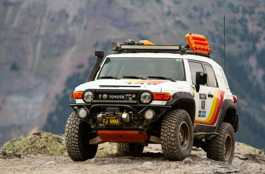 Metal Tech Front Tube Bumper w/ Winch Mount | Toyota FJ Cruiser 2007-2014 - Roam Overland Outfitters