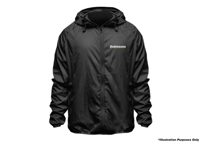 Dobinsons Black Logo Wind Breaker (PG00-2322) - PG00-2322 - Roam Overland Outfitters