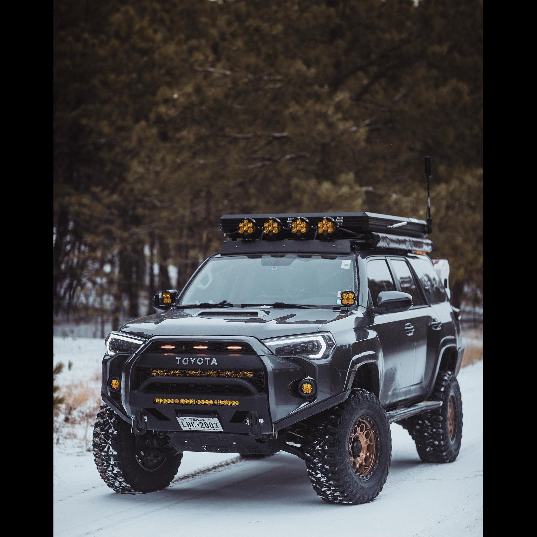 2014+ 5th Gen 4Runner Front Bumper | Low Profile & Winch