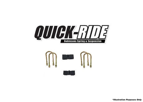 DOBINSONS 1.25" QUICK RIDE KIT INCLUDES U-BOLTS - QR59-552K - Roam Overland Outfitters