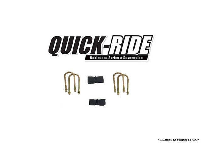 DOBINSONS 2" QUICK RIDE KIT INCLUDES U-BOLTS - QR19-501K - Roam Overland Outfitters