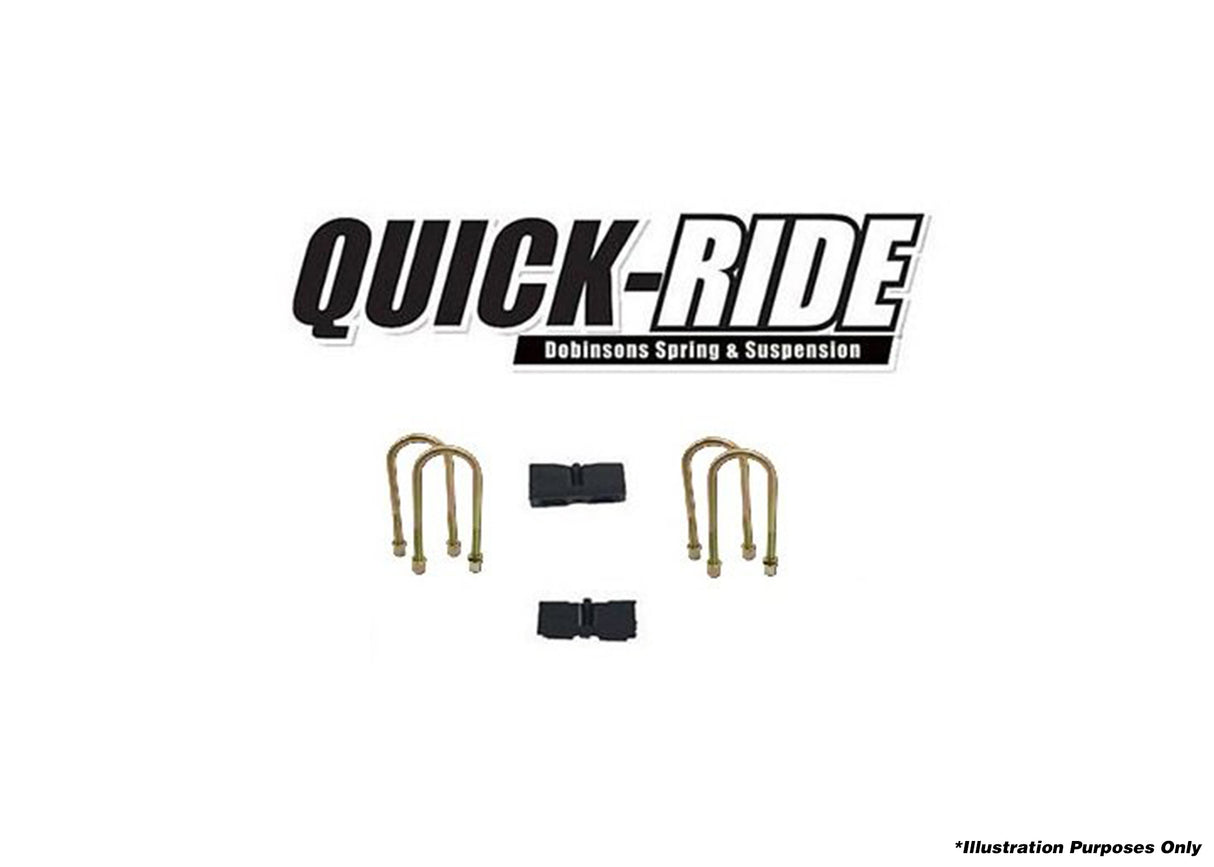 DOBINSONS 2" QUICK RIDE KIT INCLUDES U-BOLTS - QR59-551K - Roam Overland Outfitters