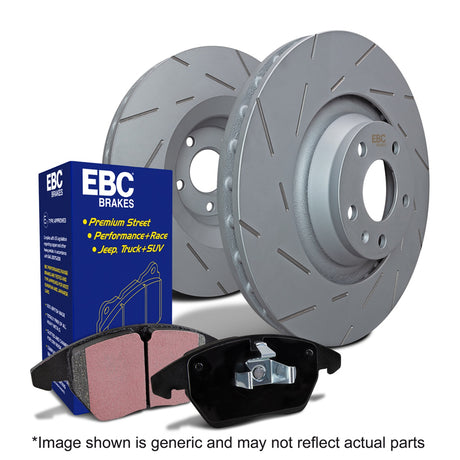 EBC Brakes S2KR2372 S2 Kits Greenstuff 2000 and USR Rotors - Roam Overland Outfitters