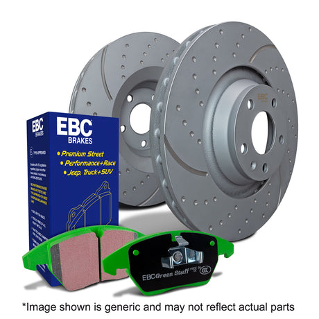 EBC Brakes S3KF1086 S3 Kits Greenstuff 6000 and GD Rotors Truck/SUV - Roam Overland Outfitters