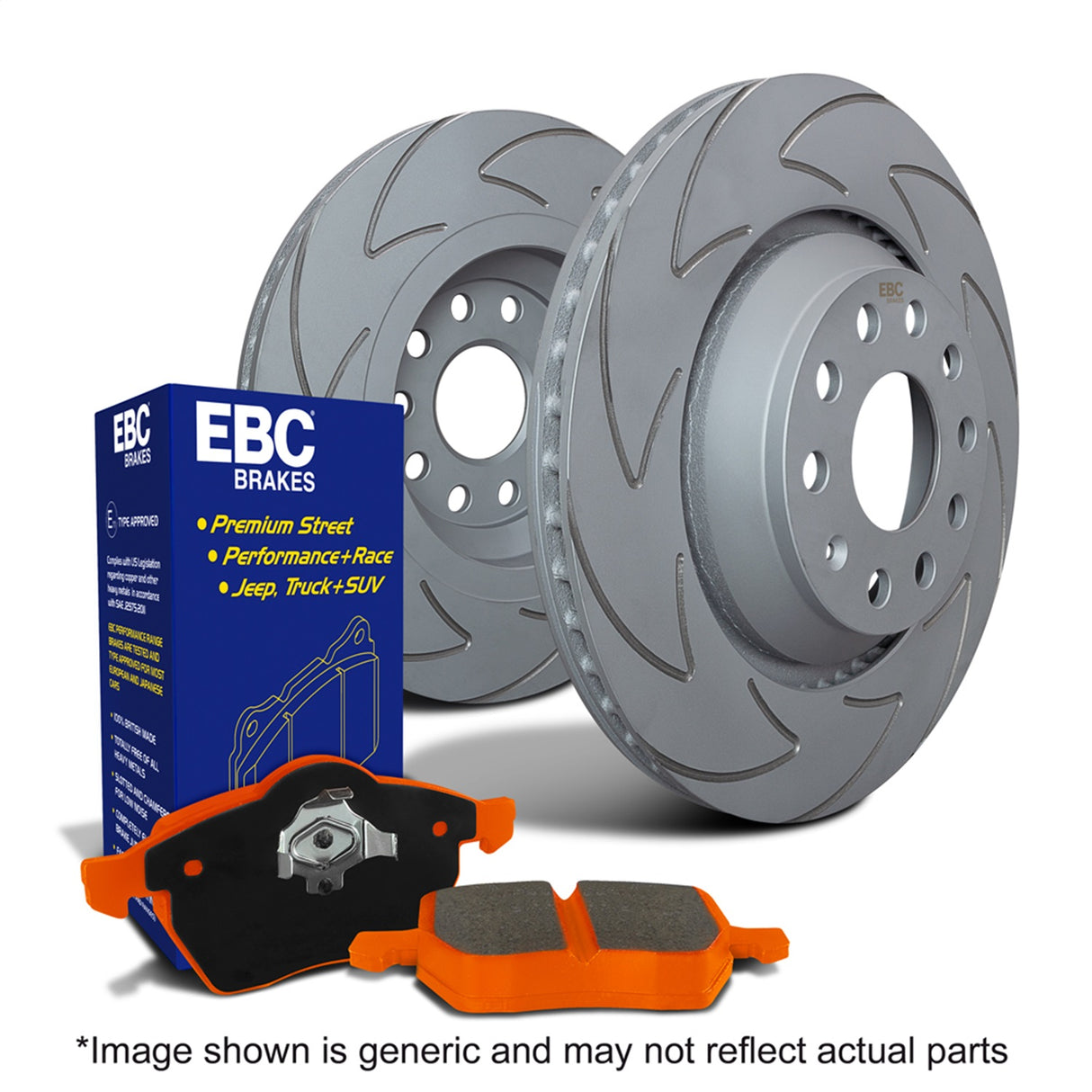 EBC Brakes S7KR1034 S7 Kits Orangestuff and BSD Rotors - Roam Overland Outfitters