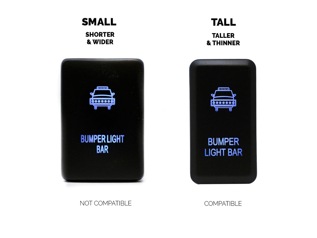 2016-2022 Toyota Tacoma OEM Style Switch Panel (3 Switch) - Roam Overland Outfitters
