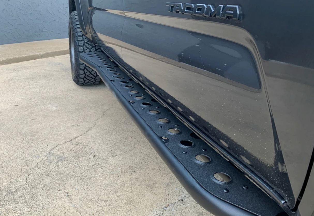 2005-2022 TOYOTA TACOMA STEP EDITION ROCK SLIDERS - Roam Overland Outfitters