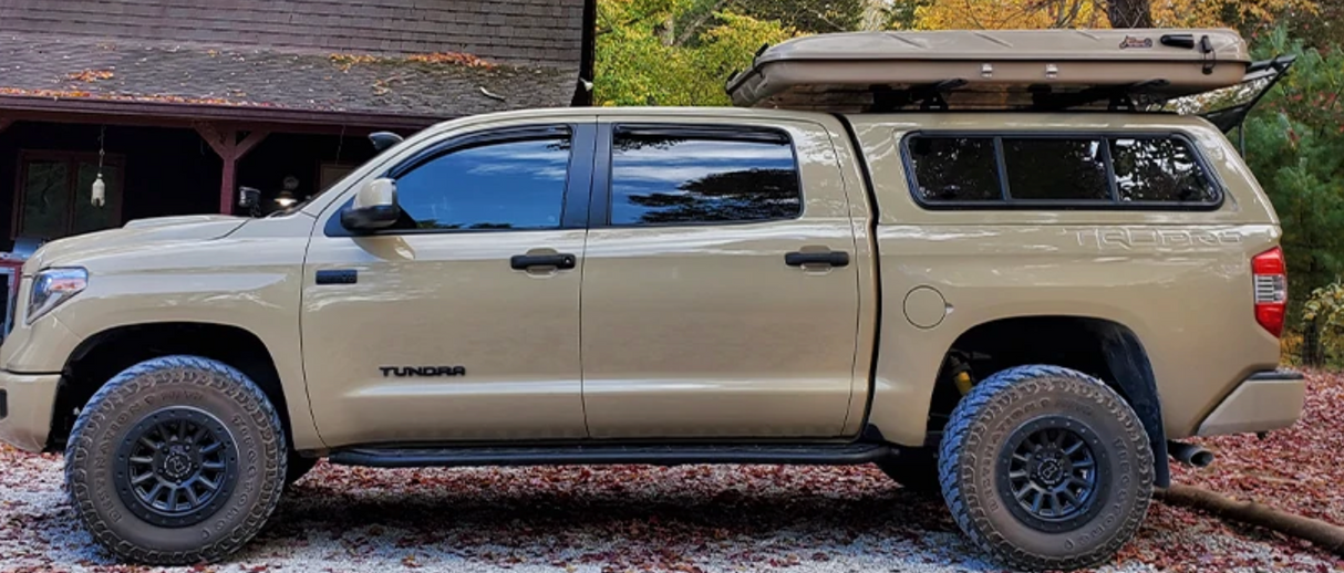 2014-2021 TOYOTA TUNDRA STEP EDITION ROCK SLIDERS - Roam Overland Outfitters