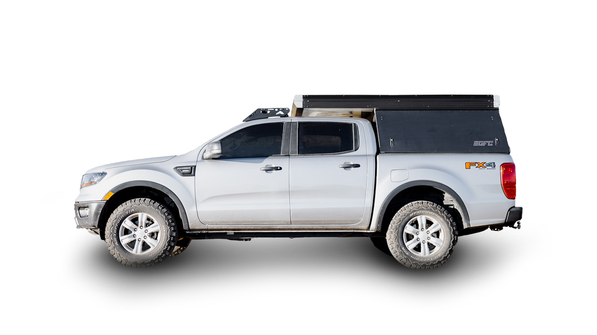 Ford Ranger with Camper Cab Roof Rack