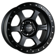 Falcon Wheels T1 17x9 in Matte Black - Roam Overland Outfitters
