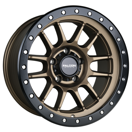 Falcon Wheels T7 17x9 in Matte Bronze - Roam Overland Outfitters