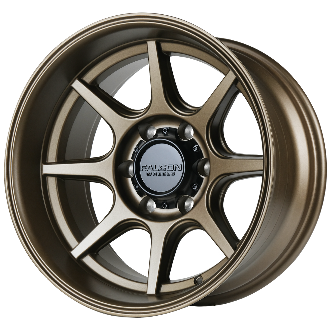 Falcon Wheels T8 "Seeker" 17x9 in Bronze - Roam Overland Outfitters