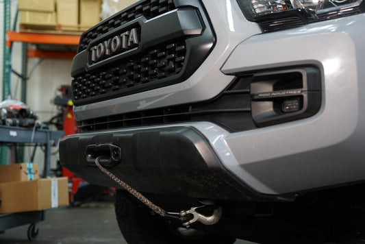 Torq Engineering Hidden Winch Mount | Toyota Tacoma 2016+ - Roam Overland Outfitters