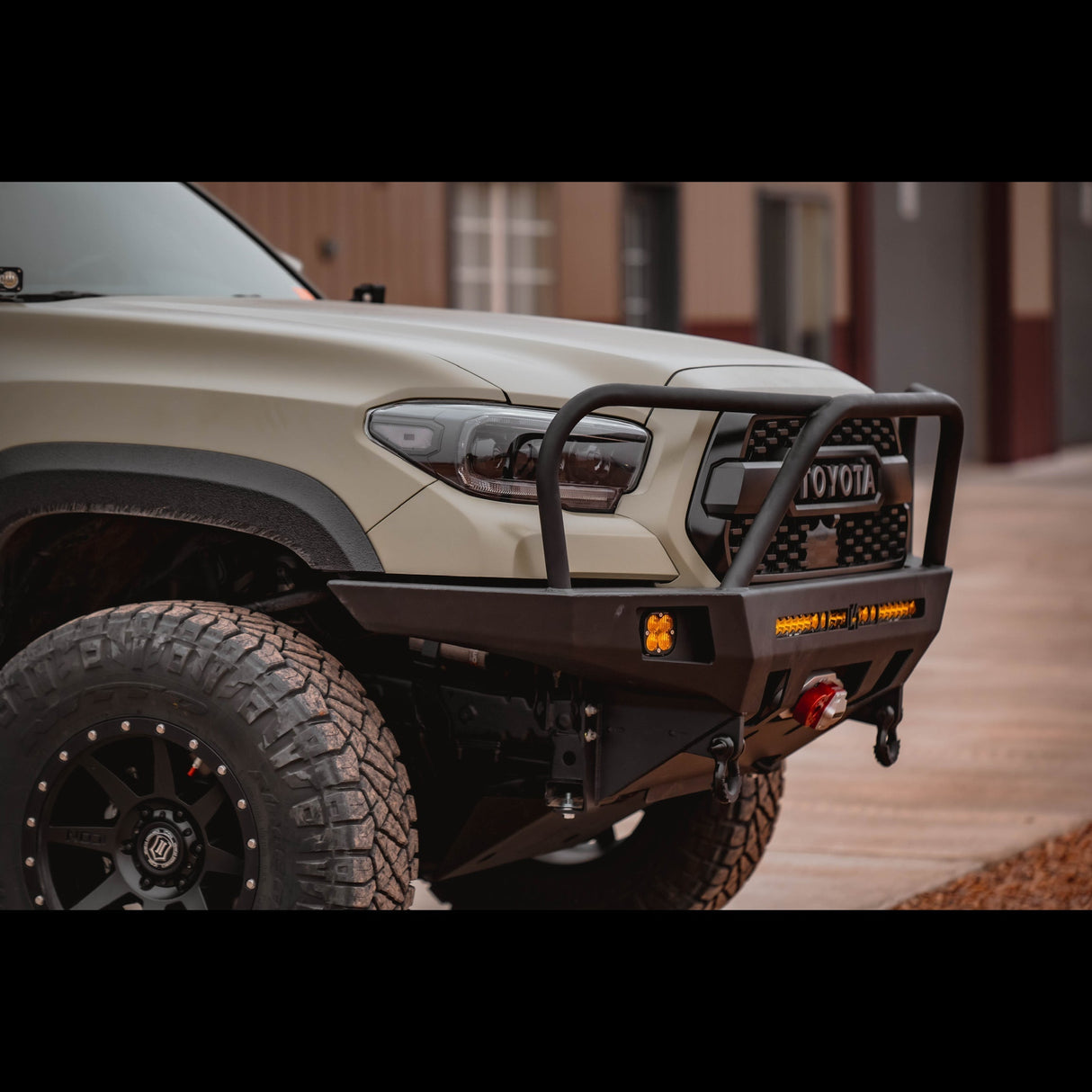 Tacoma Overland Front Bumper / 3rd Gen / 2016+ - Roam Overland Outfitters