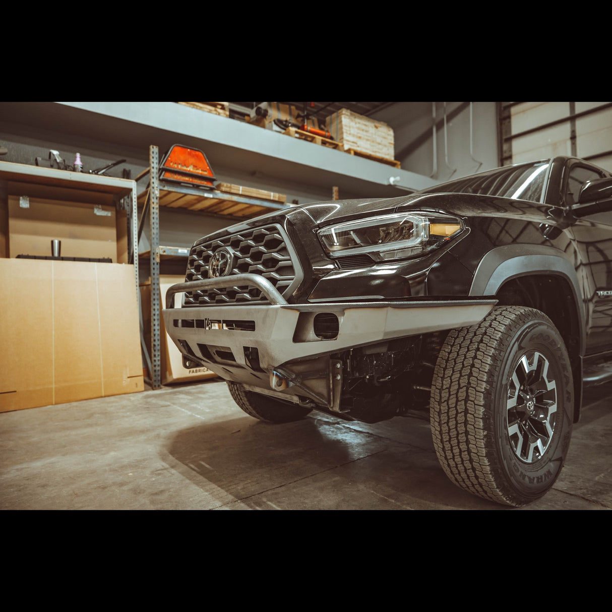 Tacoma Overland Front Bumper / 3rd Gen / 2016+ - Roam Overland Outfitters