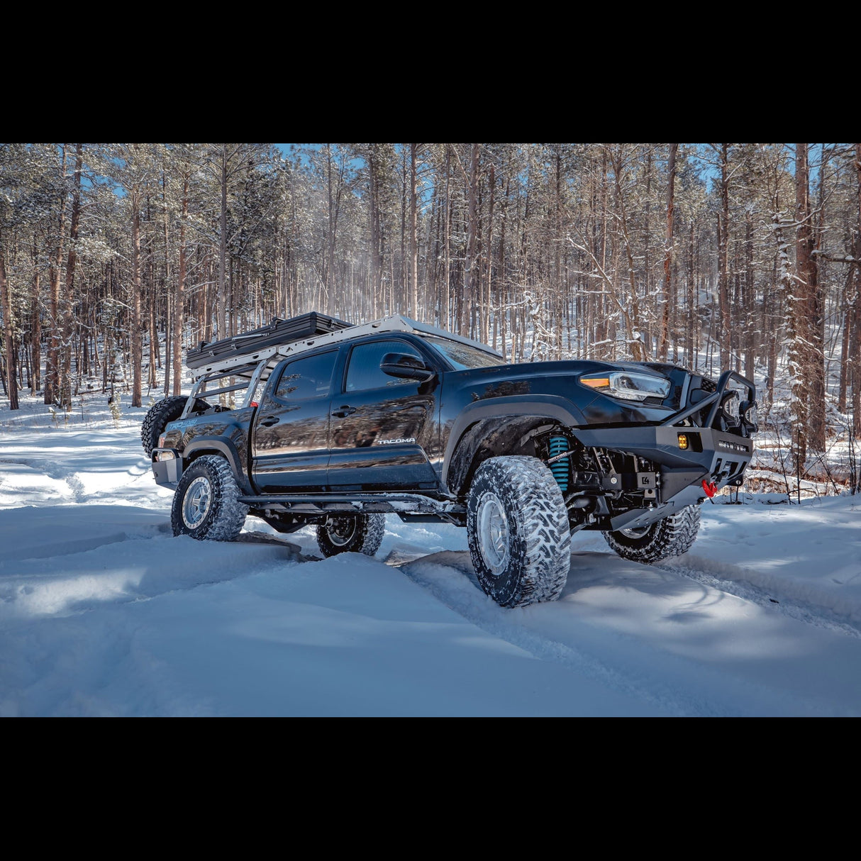 Tacoma Overland Front Bumper / 3rd Gen / 2016+ - Roam Overland Outfitters