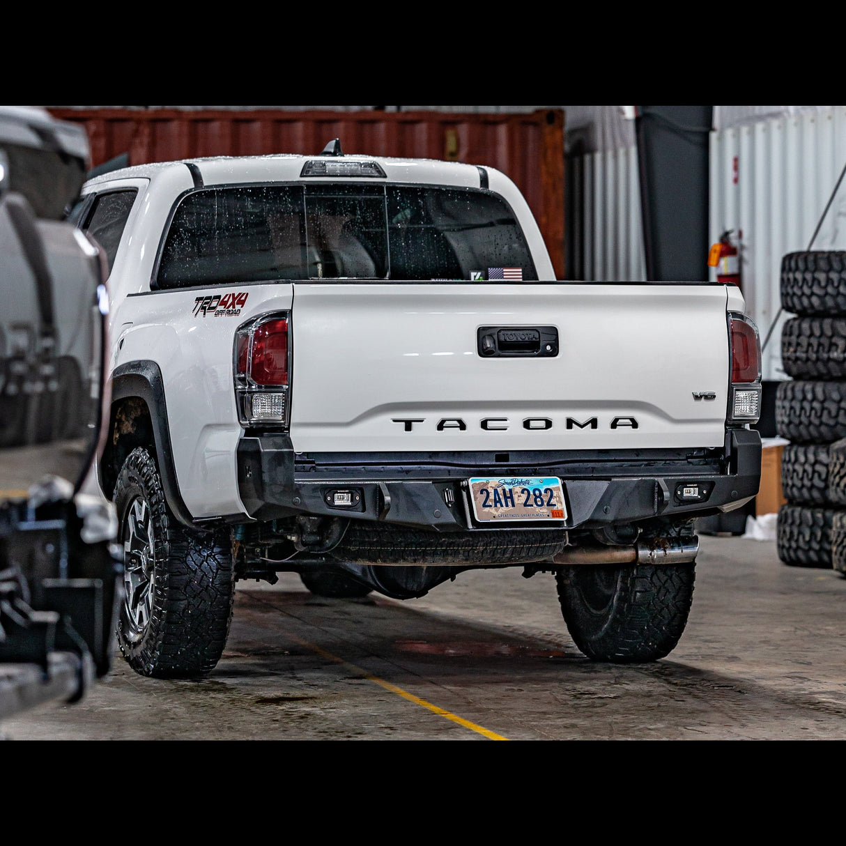 Tacoma Overland Rear Bumper / 3rd Gen / 2016+ - Roam Overland Outfitters