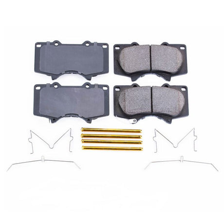 Power Stop 10-19 Toyota 4Runner Front Z17 Evolution Ceramic Brake Pads w/Hardware - Roam Overland Outfitters