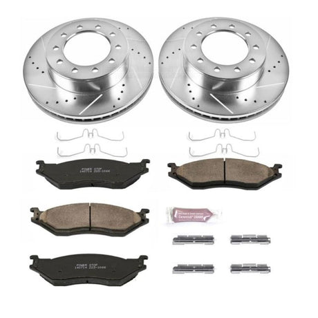 Power Stop 05-16 Ford F-450 Super Duty Front Z23 Evolution Sport Brake Kit - Roam Overland Outfitters