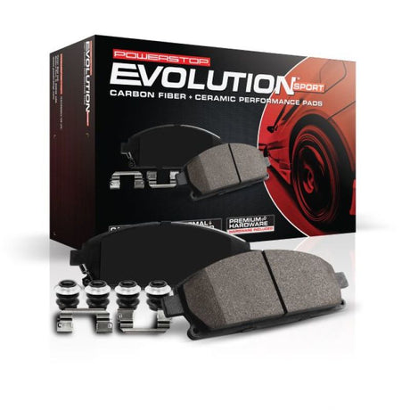 Power Stop 88-91 Mazda 929 Front Z23 Evolution Sport Brake Pads w/Hardware - Roam Overland Outfitters