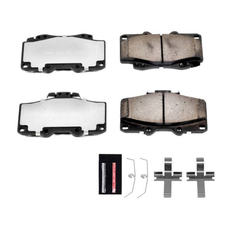 Power Stop 96-02 Toyota 4Runner Front Z36 Truck & Tow Brake Pads w/Hardware - Roam Overland Outfitters