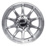 APEX / MACHINED SILVER / 17X9.0 -25 - Roam Overland Outfitters