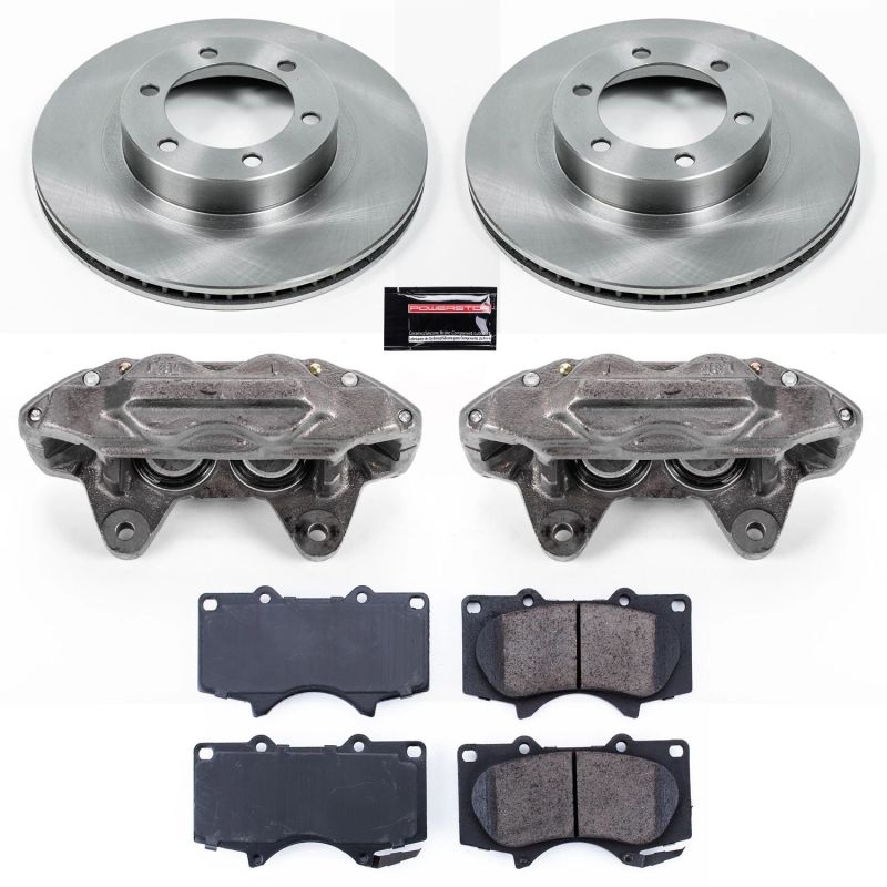 Power Stop 03-09 Lexus GX470 Front Autospecialty Brake Kit w/Calipers - Roam Overland Outfitters