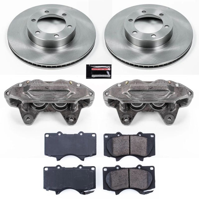 Power Stop 03-09 Lexus GX470 Front Autospecialty Brake Kit w/Calipers - Roam Overland Outfitters